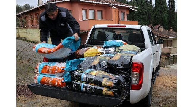 Büyükşehir’den STK’lara mama desteği