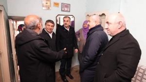 Çiftçi'den Çayırova'lı aileye ziyaret