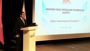 GTÜ'de Araştırma Üniversiteleri Çalıştayı yapıldı