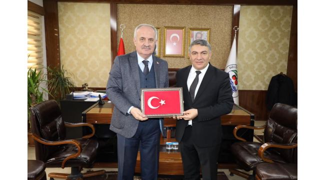 Hamza Şayir, Başkan Aygün’ü ağırladı