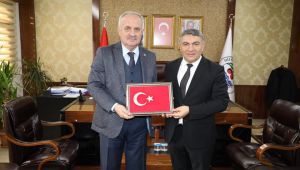 Hamza Şayir, Başkan Aygün’ü ağırladı