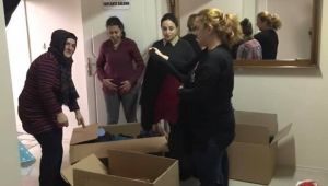 İYİ kadınlardan depremzedelere yardım