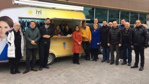 İYİ'lik karavanı İzmit'te