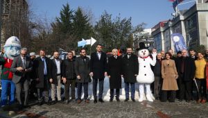 KarFest’in tanıtımında kar sürprizi