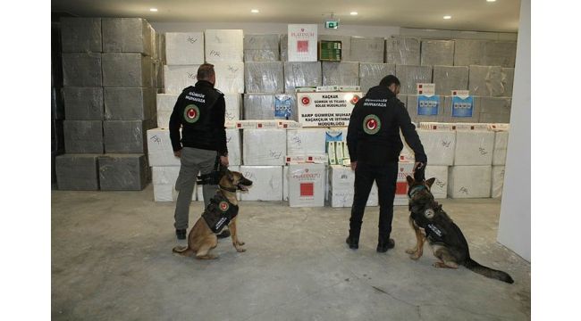 Kocaeli'nde dev kaçakçılık operasyonu