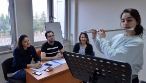 Konservatuvarda sınav heyecanı yaşandı