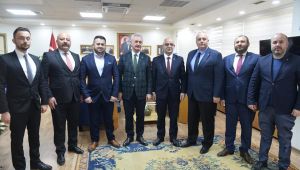 MHP'li başkanlar, Çiler'e gitti