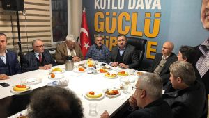 Okur tekrardan ilçe başkanlığı koltuğunda