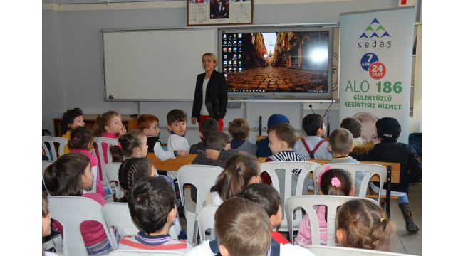 SEDAŞ, öğrencilere enerji tasarrufunu anlattı