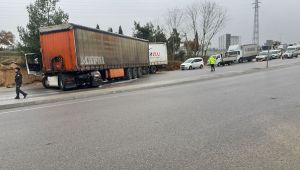 Tır, Çayırova'da cayır cayır yandı