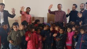 Urfalı çocuklardan Başkan Büyükakın’a teşekkür