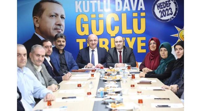 AK Parti Darıca meclis öncesi durum değerlendirmesi yaptı