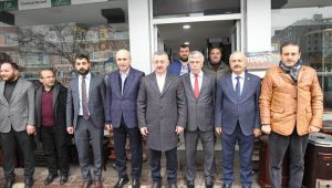 AK Parti'den Telat Coşkun'a vefa ziyareti