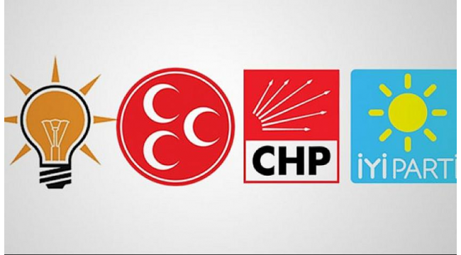 AK Parti'nin üye sayısı düştü, MHP ve CHP'nin arttı