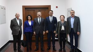 Aktaş ve yönetimi Vali Aksoy'a gitti