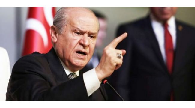 Bahçeli'den KKTC Cumhurbaşkanı Akıncı'nın skandal sözlerine tepki