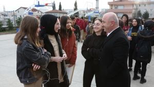 Başkan Bıyık, öğrencilere iyi dersler diledi