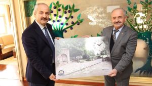 Başkan Büyükgöz’e konuk başkanlar