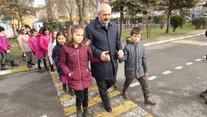 Başkan Büyükgöz Trafik Eğitim Okulu'nda