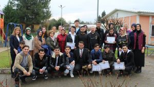 Beyaz Kalpler’de sertifika heyecanı