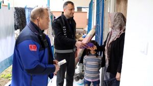 Büyükşehir güvenlik personelinden örnek davranış