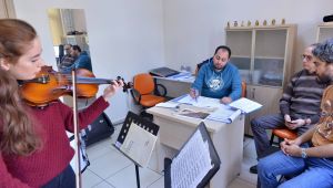 Büyükşehir Konservatuvarı Oda Orkestrası seçmeleri yapıldı