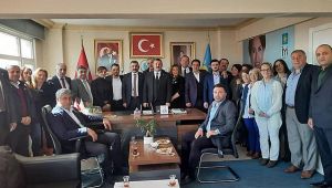 CHP'den Uluköylü'ye hayırlı olsun ziyareti