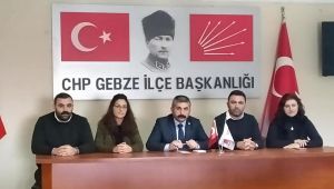 CHP Gebze’de delegeler il kongresi için toplandı