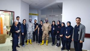 Darıca Farabi'de KBRN eğitimi