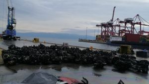 Dilovası'da 5 milyon değerinde kaçak otomobil motoru yakalandı