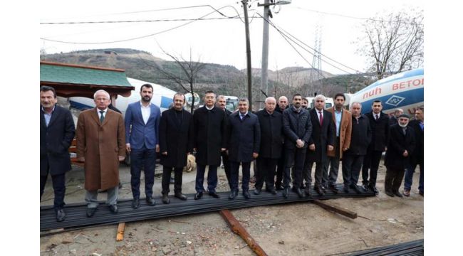Dilovası İmam Şafii Camisi’nin temeli atıldı