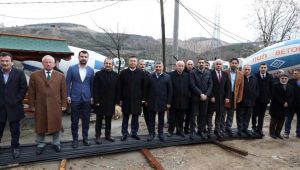 Dilovası İmam Şafii Camisi’nin temeli atıldı