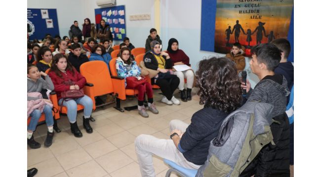 Fen Lisesi öğrencileri Bilgievi’nde