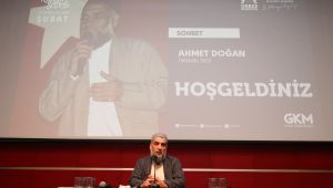 GKM’de Ahmet Doğan’ın sohbetine yoğun ilgi