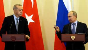 Hain saldırı sonrası Erdoğan ile Putin rejimin saldırısını görüştü