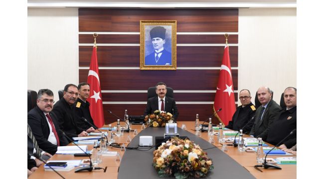 İl güvenliği için toplandılar