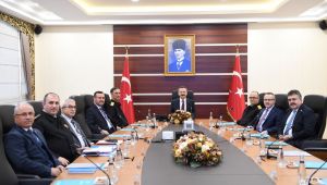 İl güvenliği ve asayiş koordinasyonu için toplandılar