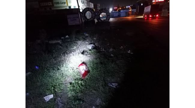 Otomobilin çarptığı bisikletli hayatını kaybetti