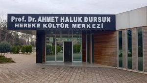 Prof. Dr. Dursun’un adı Hereke’de yaşatılıyor