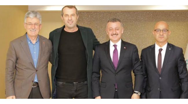 Sancaklı ve Ünlü'den Büyükakın'a ziyaret!