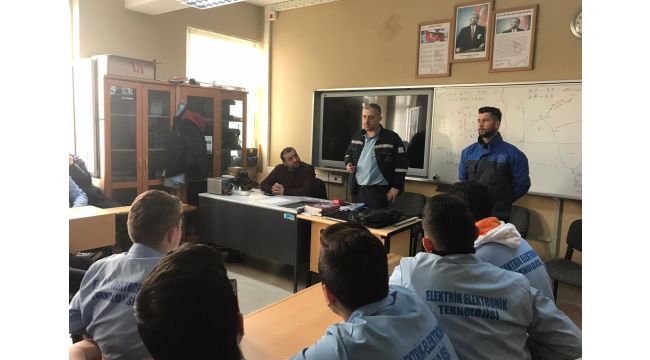 SEDAŞ, Meslek lisesi öğrencilerini bilgilendirdi
