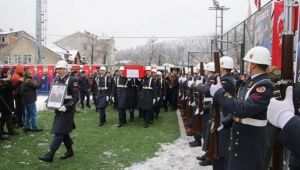 Şehidimiz dualarla uğurlandı