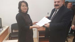 Uluköylü mazbatasını aldı