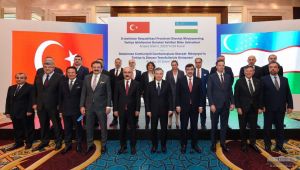 Yıldırım, Özbekistan Cumhurbaşkanı ile bir araya geldi