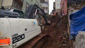 Vatandaşların 2 yıllık istinat duvarı sorunu çözülüyor