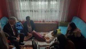 Yatağa bağımlı hale gelen kadının ifadesi evde alındı!