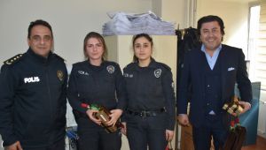8 Martta Gebze’deki bayan polisler unutulmadı!