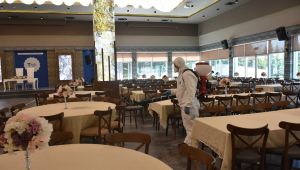 Antikkapı’ya bağlı iş yerlerine dezenfeksiyon işlemi