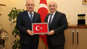 Başkan Bıyık, Aygün'ü ağırladı