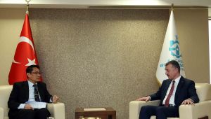 Başkan Büyükakın, Endonezya Başkonlosu’nu ağırladı